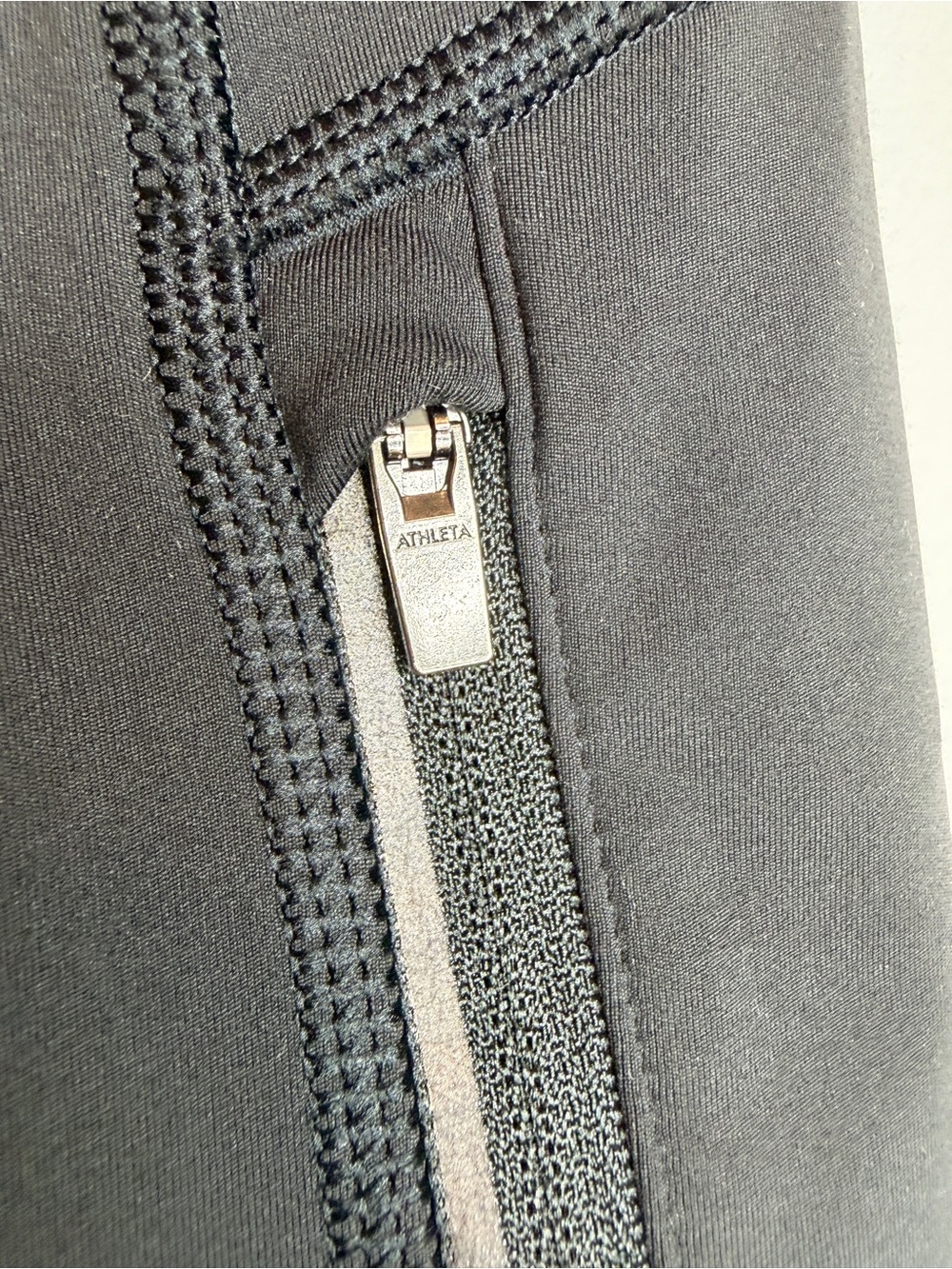Athleta Rainer Tight Black High-Waist Performance Leggings with Side Zip Pockets - Picture 5 of 10